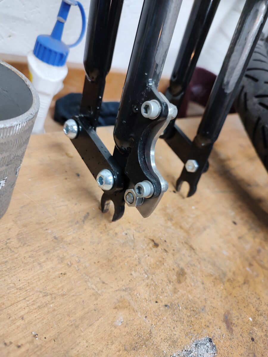 Projekt Springergabel | Puch Maxi N